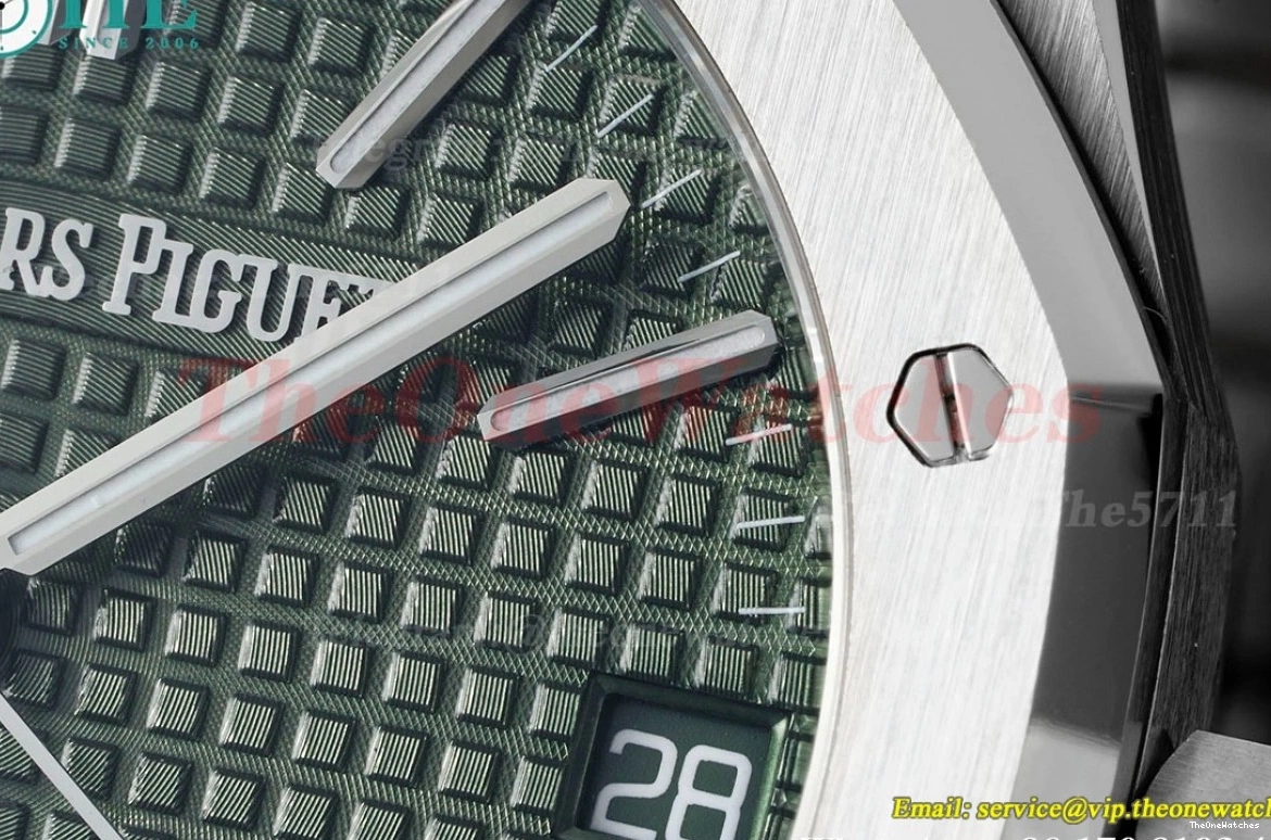 Clone A4302 Royal 15510 Oak 41mm Dial SF SS Green SS Super 0518